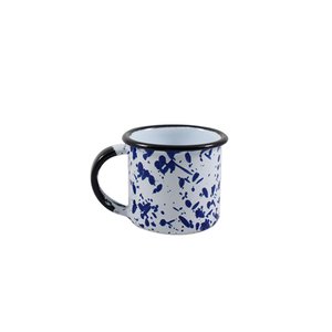 CANECA ESMALTADA - N° 4,5 - SALPICADO AZUL - 70 ml (EWEL)