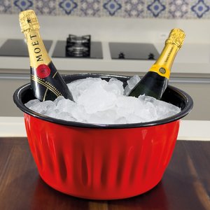 Champanheira Esmaltada - n° 34 - Vermelho