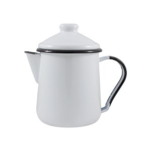 Leiteira Esmaltada Tradicional - nº 12 - Branca - 1000 ml (EWEL)