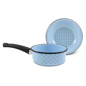 Conjunto infantil – 02 pçs – Azul Bebê (EWEL)