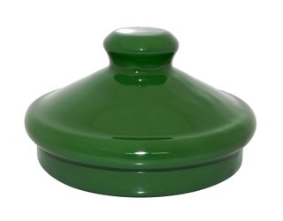 Tampa Pomel Esmaltado - Verde