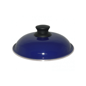 Tampa Pomel em Nylon Antitérmico e Acabamento Inox - Azul