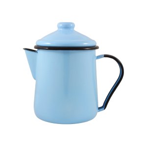 Leiteira Esmaltada Tradicional - nº 12 - Azul Claro - 1000 ml (EWEL)