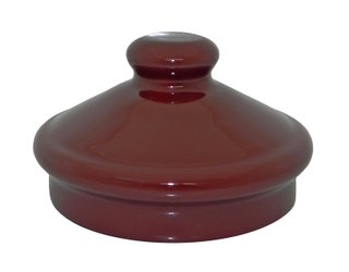 Tampa Pomel Esmaltado - Marrom