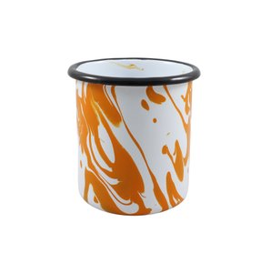 Porta Objetos - nº 6 - Laranja (EWEL Coleção Marmorizada)