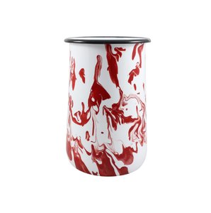 Porta Utensílios G - Vermelho (EWEL Coleção Marmorizada)