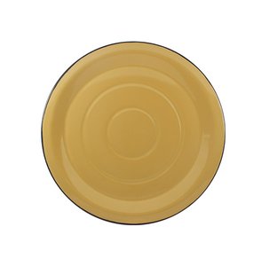 Prato Esmaltado para bolo Marrom - EWEL