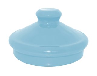 Tampa Pomel Esmaltado - Azul Claro