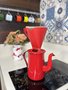 Bule para Café Esmaltado Tradicional - nº 14 - Vermelho - 1500 ml (EWEL)