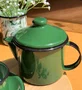 Bule para Chá Esmaltado - nº 10 - Verde - 600 ml (EWEL)