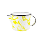 Caneca Esmaltada com Bico - nº 12 - Amarela - 1000 ml (EWEL Coleção Marmorizada)