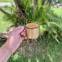 Caneca Esmaltada Marrom - EWEL