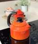 Chaleira Esmaltada - nº 14 - Laranja - 1500 ml (EWEL)