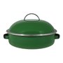 Fritadeira Multiuso Esmaltada “COM TAMPA” - nº 26 - Verde - 4000 ml (EWEL)