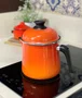 Leiteira Esmaltada Bojuda - nº 16 - Laranja - 2000 ml (EWEL)