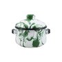 Mini Caçarola Esmaltada com Alça - nº 10 - Verde - 500 ml (EWEL Coleção Marmorizada)