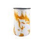 Porta Utensílios G - Laranja (EWEL Coleção Marmorizada)